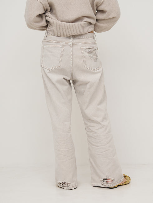 【 予約:11月中旬 】LOOSE FIT FLARE PT /Y254-31131